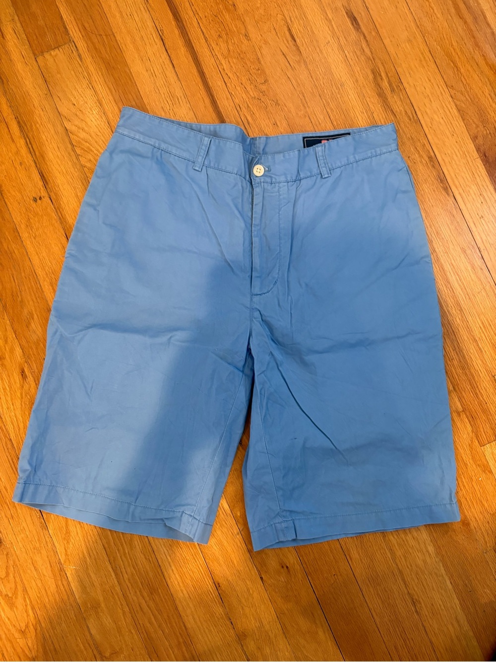 Vineyard Vines Sky Blue Men's Flat-Front Shorts